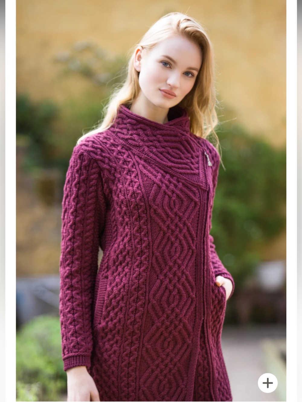 Aran- Brand New Liffey Coat - Picture 11 of 11
